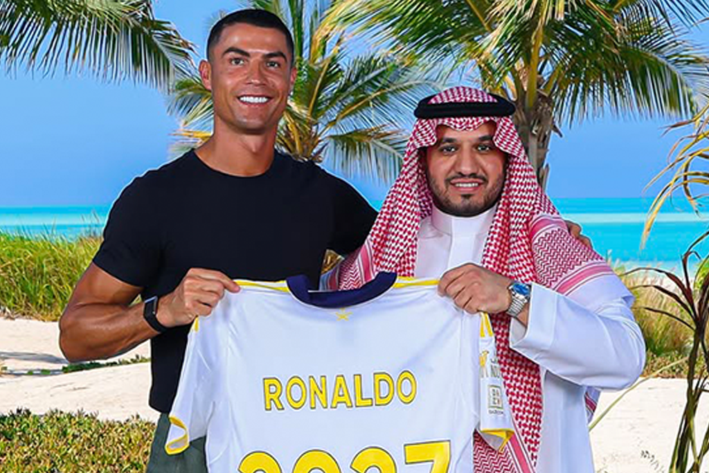 Ronaldo signing Al Nasser deal