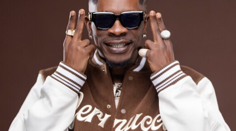 Shatta Wale Knocked Down by Fan