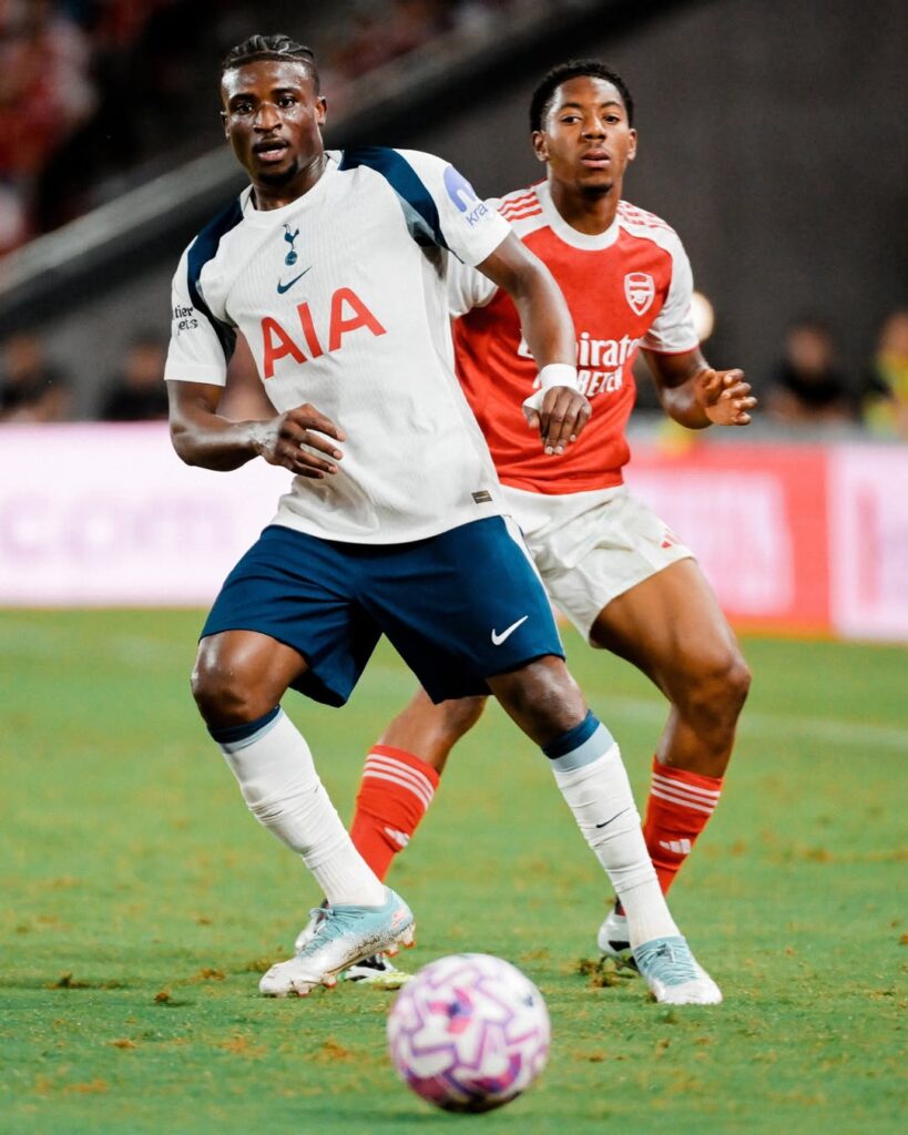 Mohammed Kudus of Tottenham