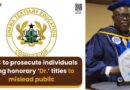 I didn’t know it was wrong: NDC Chair abandons Professor title after GTEC call
