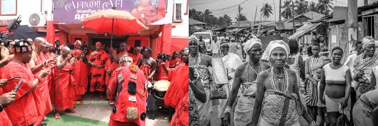 Ga Mantse King Tackie Teiko Tsuru II, Map of Eastern Region Ghana showing Okanta. Ga council condems nattack on settlers too